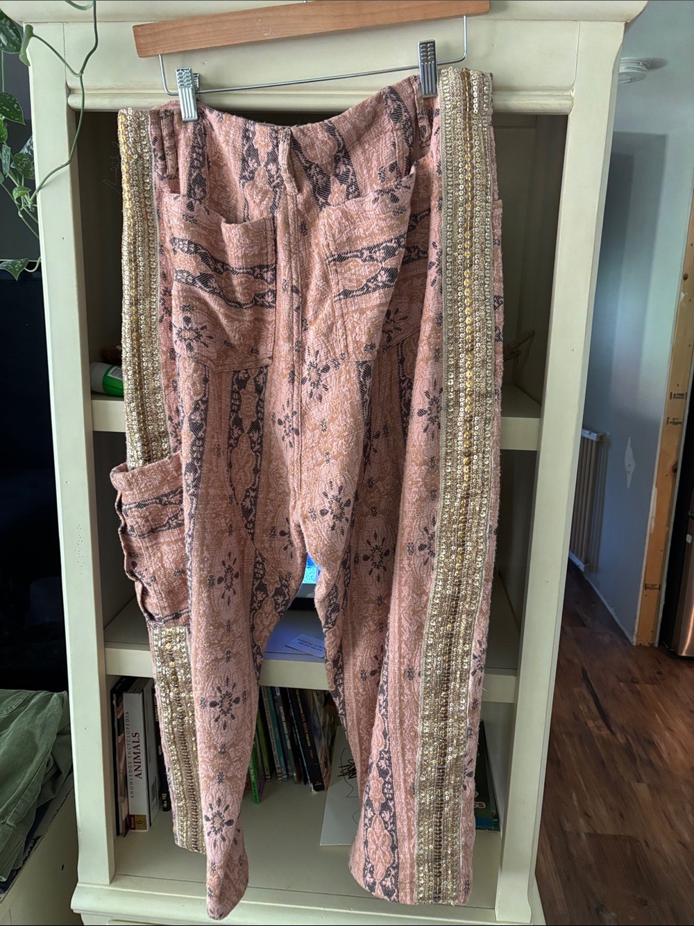 NWT Free People Bay To Breakers Jacquard Pants - Picture 7 of 7